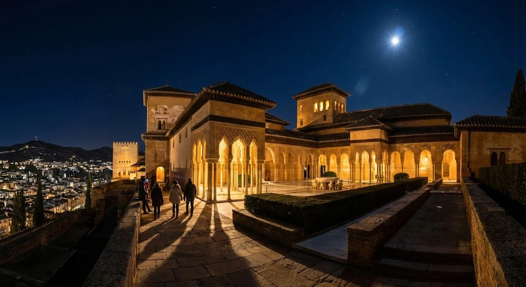 Alhambra Night Visit Revenue: Annual Attendance, Ticket Pricing & Night Tour Earnings Analysis