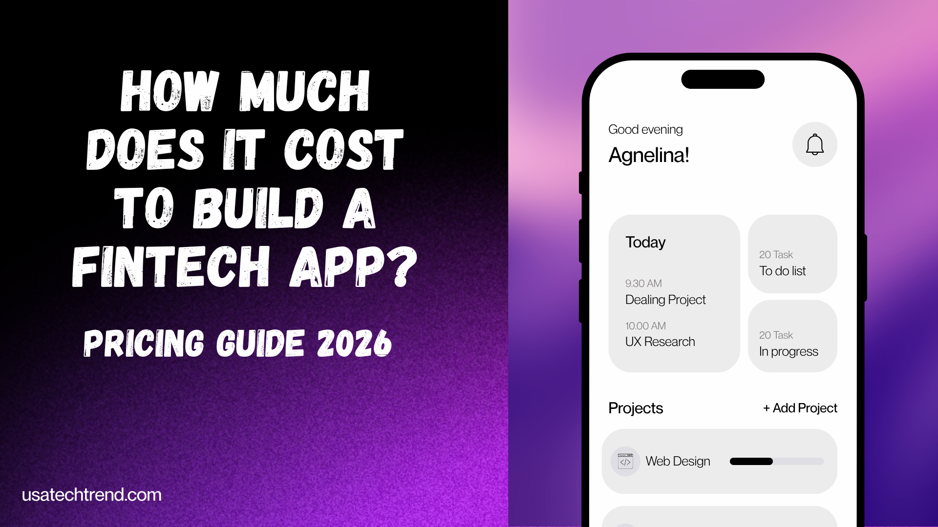 How Much Does It Cost to Build a Fintech App? Pricing Guide 2026