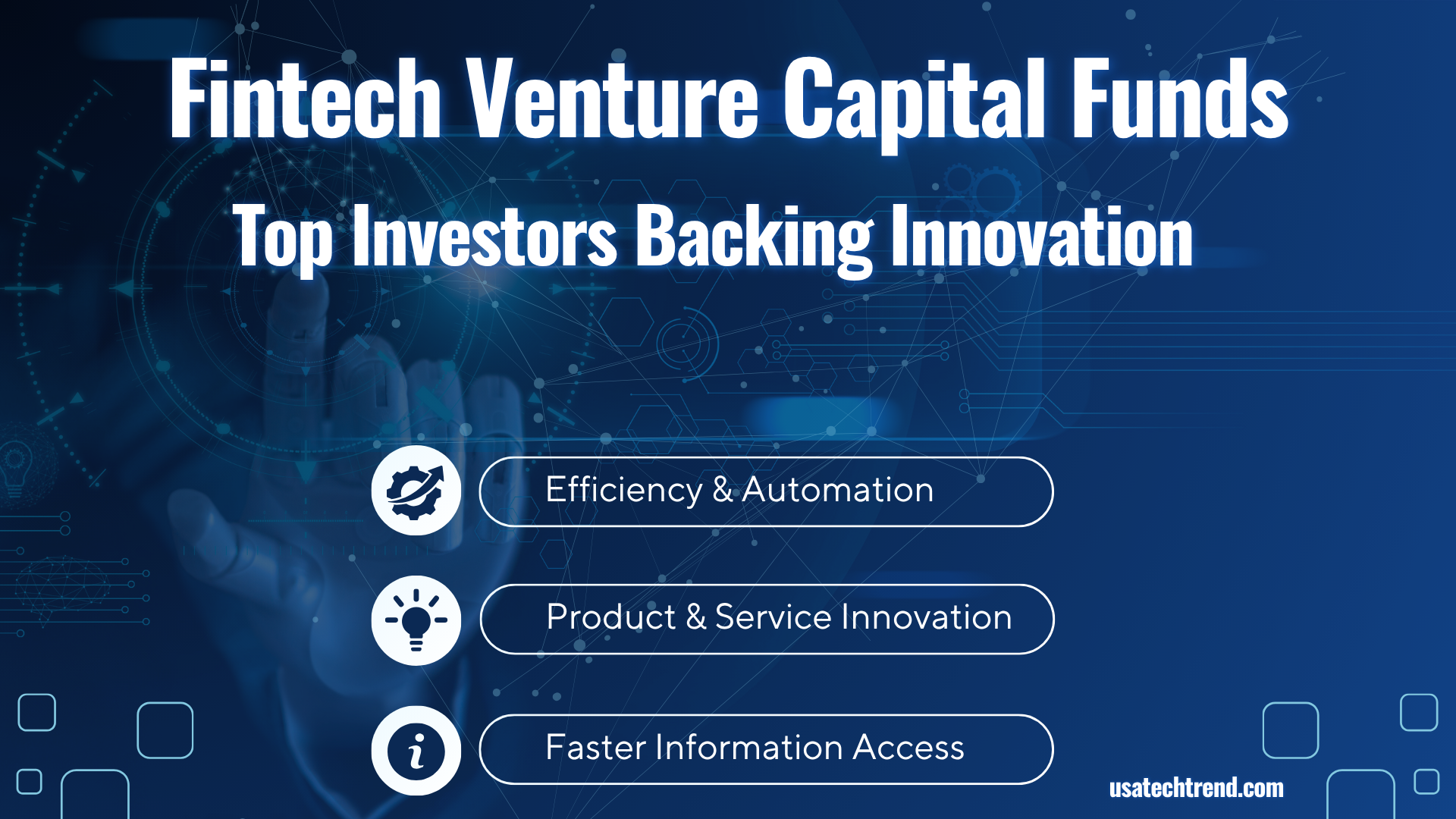Fintech Venture Capital Funds: Top Investors Backing Innovation
